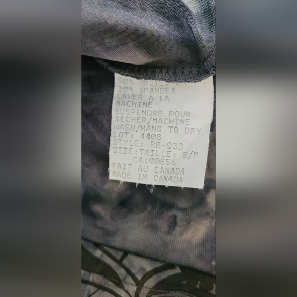 2 FOR💲1️⃣ Reitmans Green/Grey Paisley Floral Print Faux Wrap Sleeveless Blouse - Picture 11 of 11